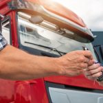 Truck Drivers Shift Work Vehicle Keys Transfer